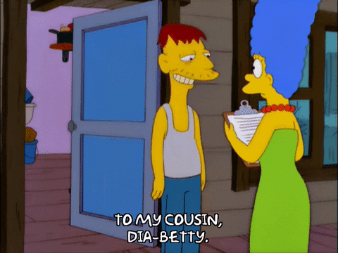 exercising marge simpson GIF