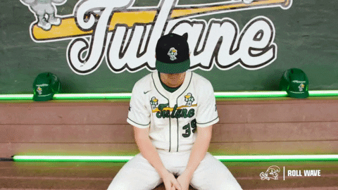 College Baseball Dylan GIF by GreenWave