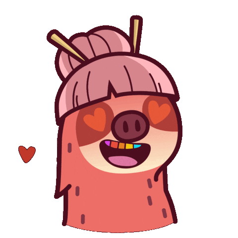Heart Love Sticker by Sloooths