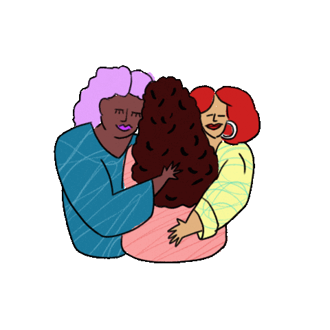 Organize Group Hug Sticker by All Better