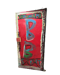 Street B Sticker by KaoruHironaka