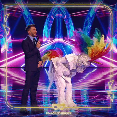 Unicorn Bow GIF by The Masked Singer UK