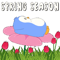 Happy Spring Day Sticker by Pudgy Penguins