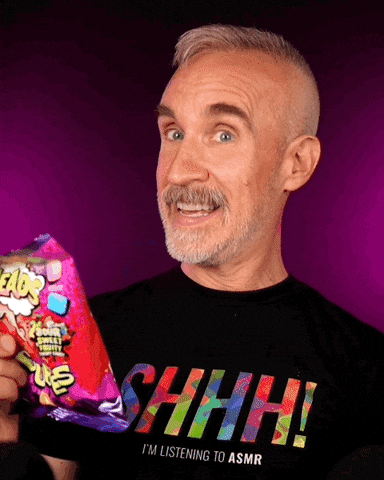 tomwho giphyupload candy yep eyebrows GIF