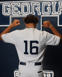 Georgia Tech Baseball GIF by Georgia Tech Yellow Jackets
