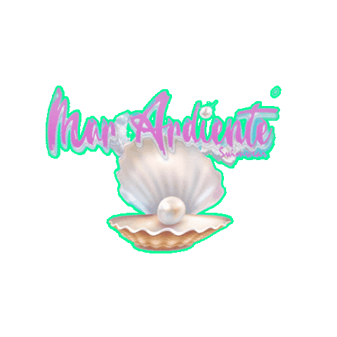 Beach Mar Sticker by Marardiente