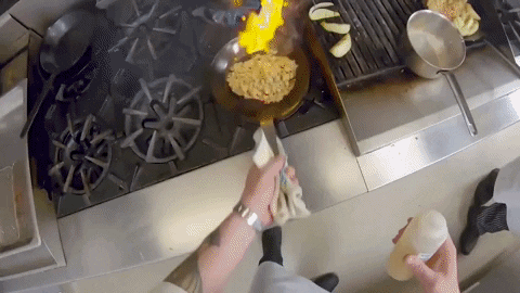 FlemingCollege giphygifmaker food college cooking GIF