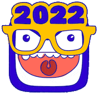 snowmanlabs snow 2022 ano novo feliz ano novo Sticker