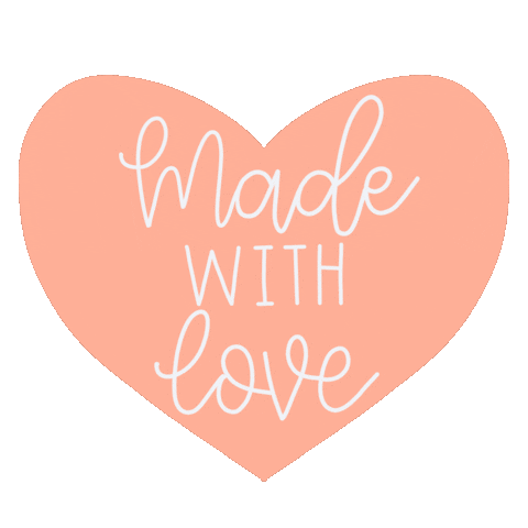 Hand Made Love Sticker