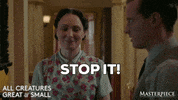 Stop It Come On GIF by MASTERPIECE | PBS
