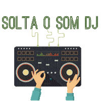 Dj Cantar Sticker by Cajon Percurssion