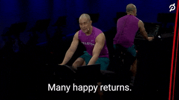 Happy Birthday Peloton