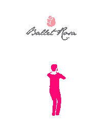 Dance Jump Sticker by Ballet Rosa