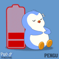 Good Night Sleeping GIF by Pudgy Penguins