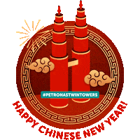 Chinese Dragon Sticker by Petrosains