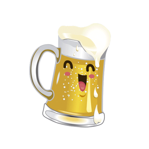 Lugs cerveja batata frango kevin bacon Sticker