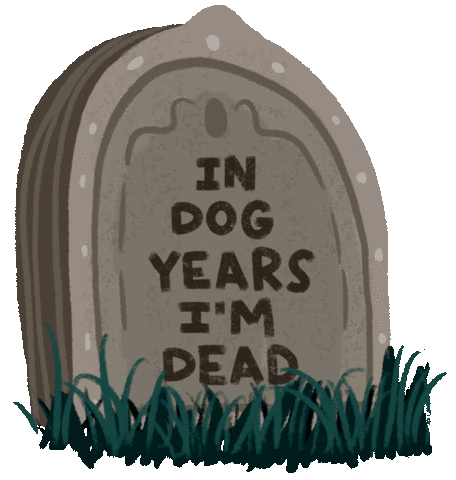 Happy Birthday Halloween Sticker