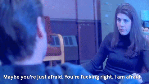 whiteshewolf giphygifmaker mood fear afraid GIF