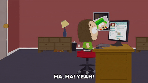 lonely social media GIF by South Park 