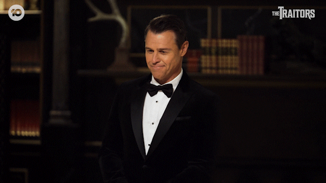 Traitorsau GIF by The Traitors Australia