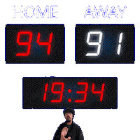 91 Away Sticker