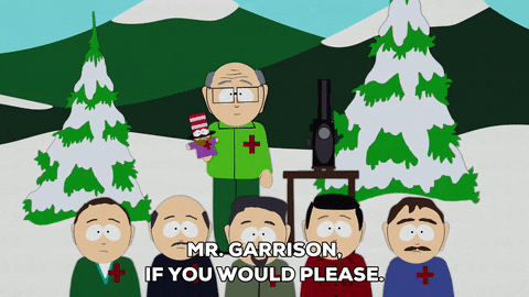 scared men GIF by South Park 
