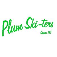 Water Skiing Sticker by Plum Ski-ters Water Ski Show Team
