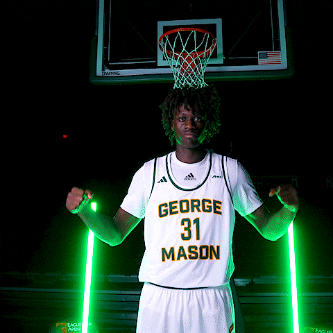 George Mason Rpm GIF by George Mason Basketball