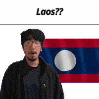 Laos Sticker