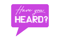 Have You Heard Sticker by Haute Barre Studio