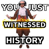 Defining Making History Sticker