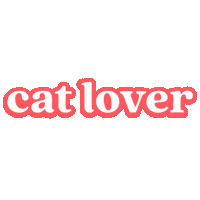 Cat Love Sticker by Fetch by The Dodo
