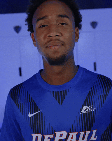 Mens Soccer GIF by DePaul Athletics