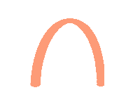 Candy Corn Rainbow Sticker
