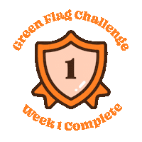 30 Day Challenge Sticker by Green Flag Date