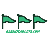 Challenge Dating Sticker by Green Flag Date