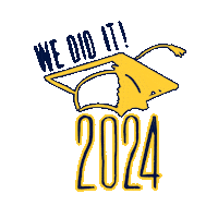 Class Of 2024 Sticker by Allegheny College