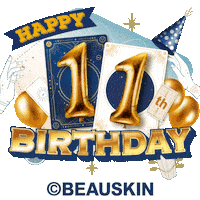 Beauty Birthday Sticker by BEAUSKIN