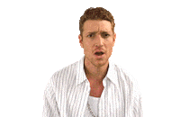 Excuse Me What Sticker by Daniel Donskoy