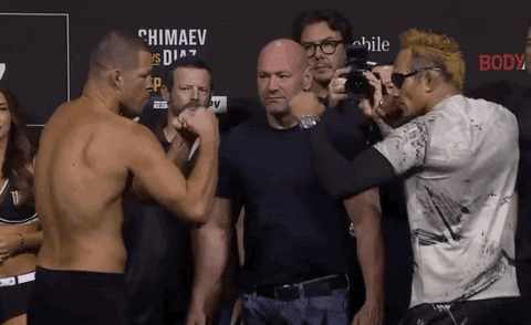 Weigh In Nate Diaz GIF by UFC