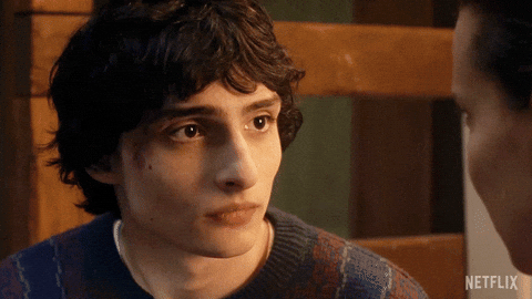 Finn Wolfhard GIF by NETFLIX