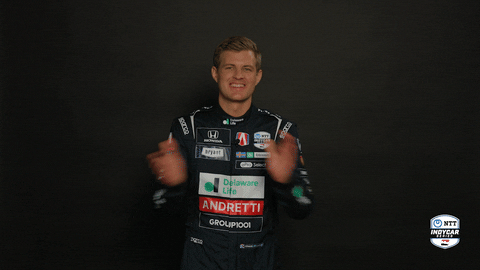 Marcus Ericsson Applause GIF by INDYCAR