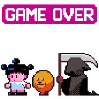 Video Games Pixel Sticker by Father/Daughter Records