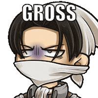 Kotokki attack on titan aot snk levi Sticker