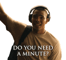 Zion Need A Minute Sticker by HBO Max