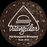 hamburgueriatriangular food logo best burger GIF
