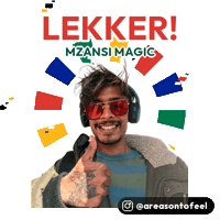 South Africa Thumbs Up Sticker by TEAM AF
