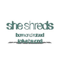 sheshreds  Sticker