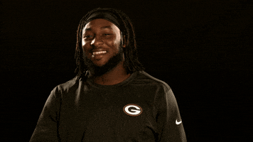 Green Bay Packers Yes GIF by Martellus Bennett's Text Back Pack