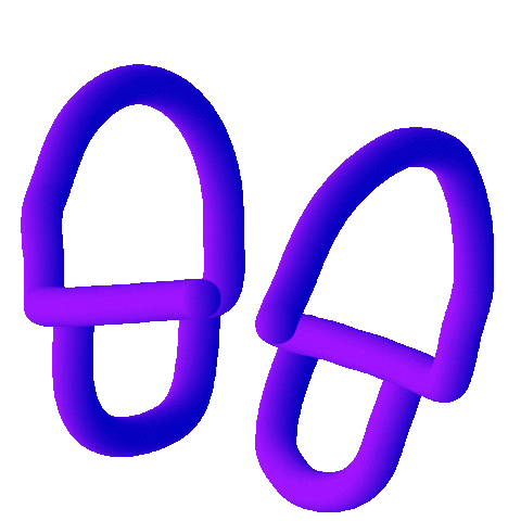 Slippers Sticker by avaho